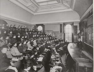 South Hall lecture room - our building was one of 2 first buildings at UCB.